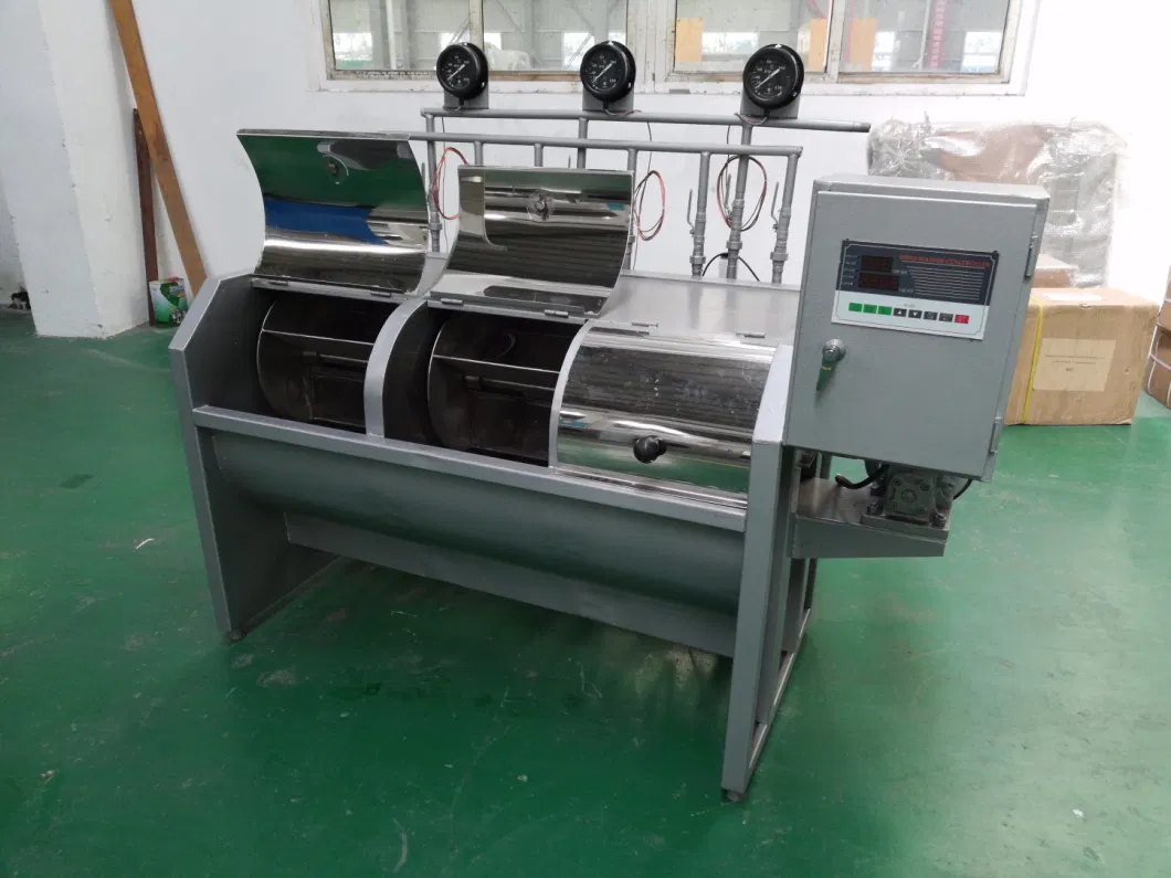 150kg Professional Wool Sweater Garment Paddle Dyeing Machine Industrial Small Sample Fabric Dyeing Machine Underwear Garment Dyeing Machine